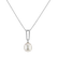 Diamond pendant with Pearl Lady Ocean2