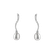 Diamond earrings with Pearl Wendy River2