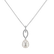Diamond pendant with Pearl Fantasy Shore2