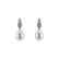 Diamond earrings with Pearl Tatiana Pearls2