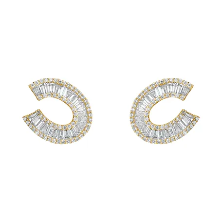 Diamond earrings Sohail