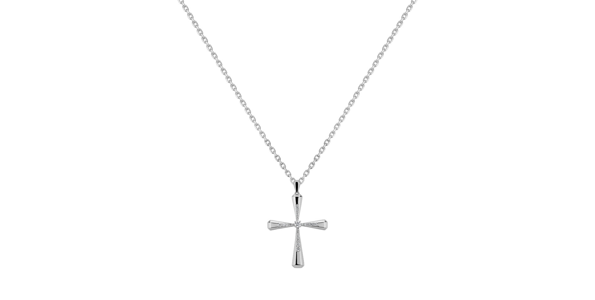 Diamond pendant Glory Cross
