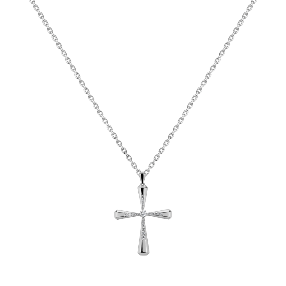 Diamond pendant Glory Cross