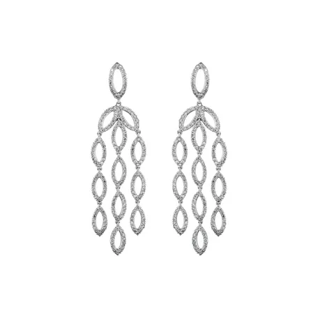 Diamond earrings Moon Labyrinth