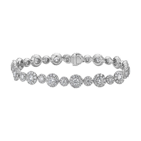 Bracelet with diamonds Attitude