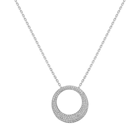 Diamond pendant Geometric Beauty