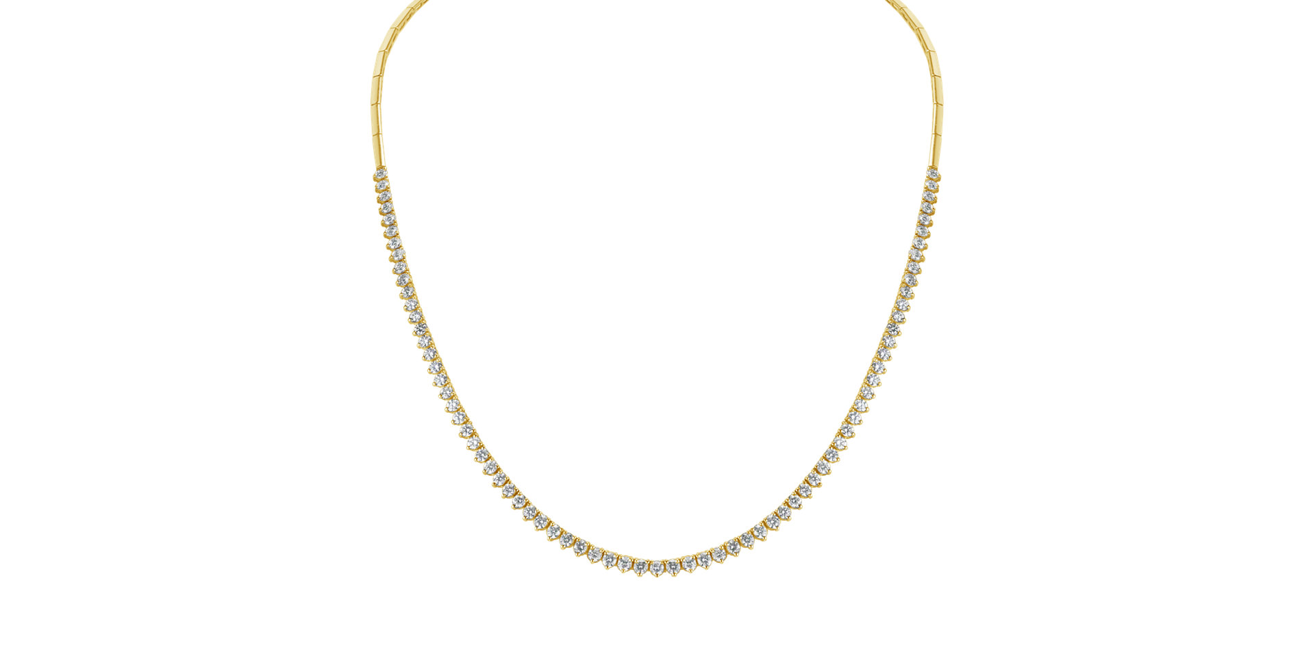 Diamond necklace Tinted Beauty