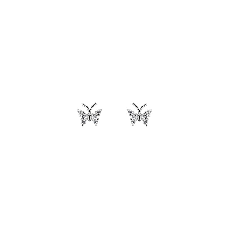 Diamond earrings Diamond Butterfly