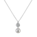 Diamond pendant with Pearl Selina2