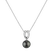 Diamond pendant with Pearl Epiméth2