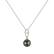 Diamond necklace with Pearl Kai1