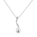 Diamond pendant with Pearl Coastal Dream2