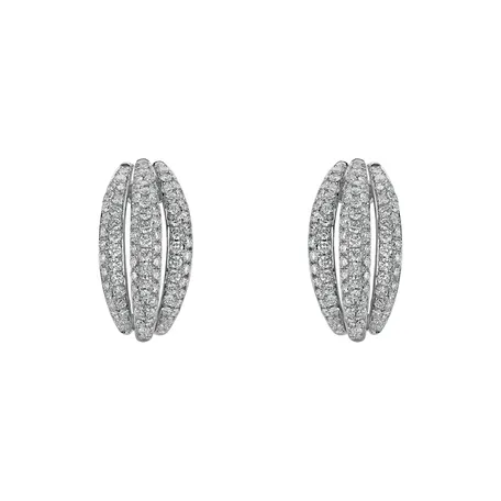 Diamond earrings Mala