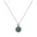 Diamond pendant with Emerald Broadway2