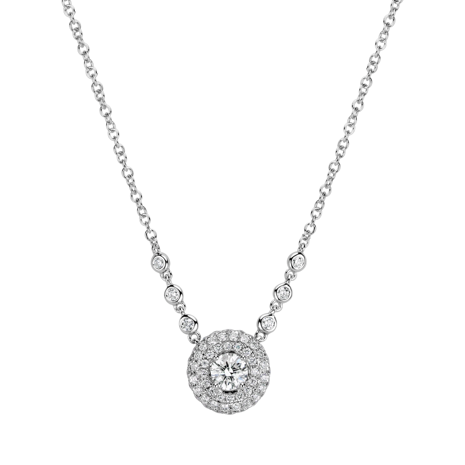 Diamond necklace Sparkling Rain