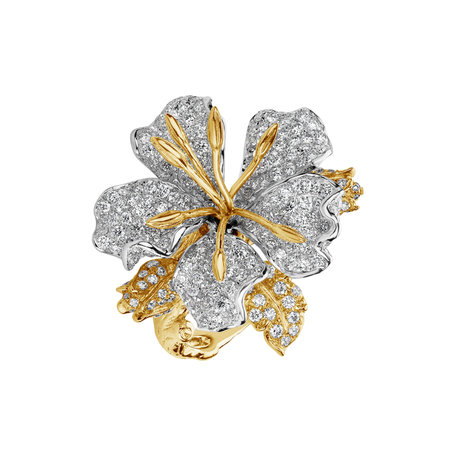 Diamond ring Evening Flower