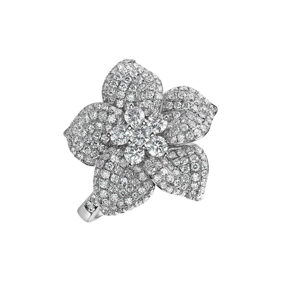 Diamond ring Moonlight Flower
