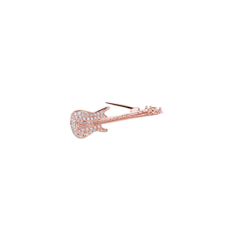 Diamond brooch Diamond Guitar