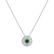 Diamond necklace with Emerald Tristana1