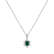 Diamond necklace with Emerald Celestial Goddess2