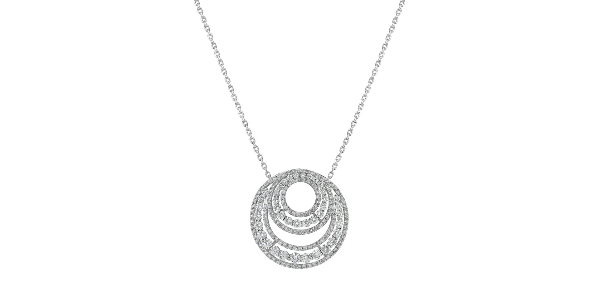 Diamond pendant Moon Shine