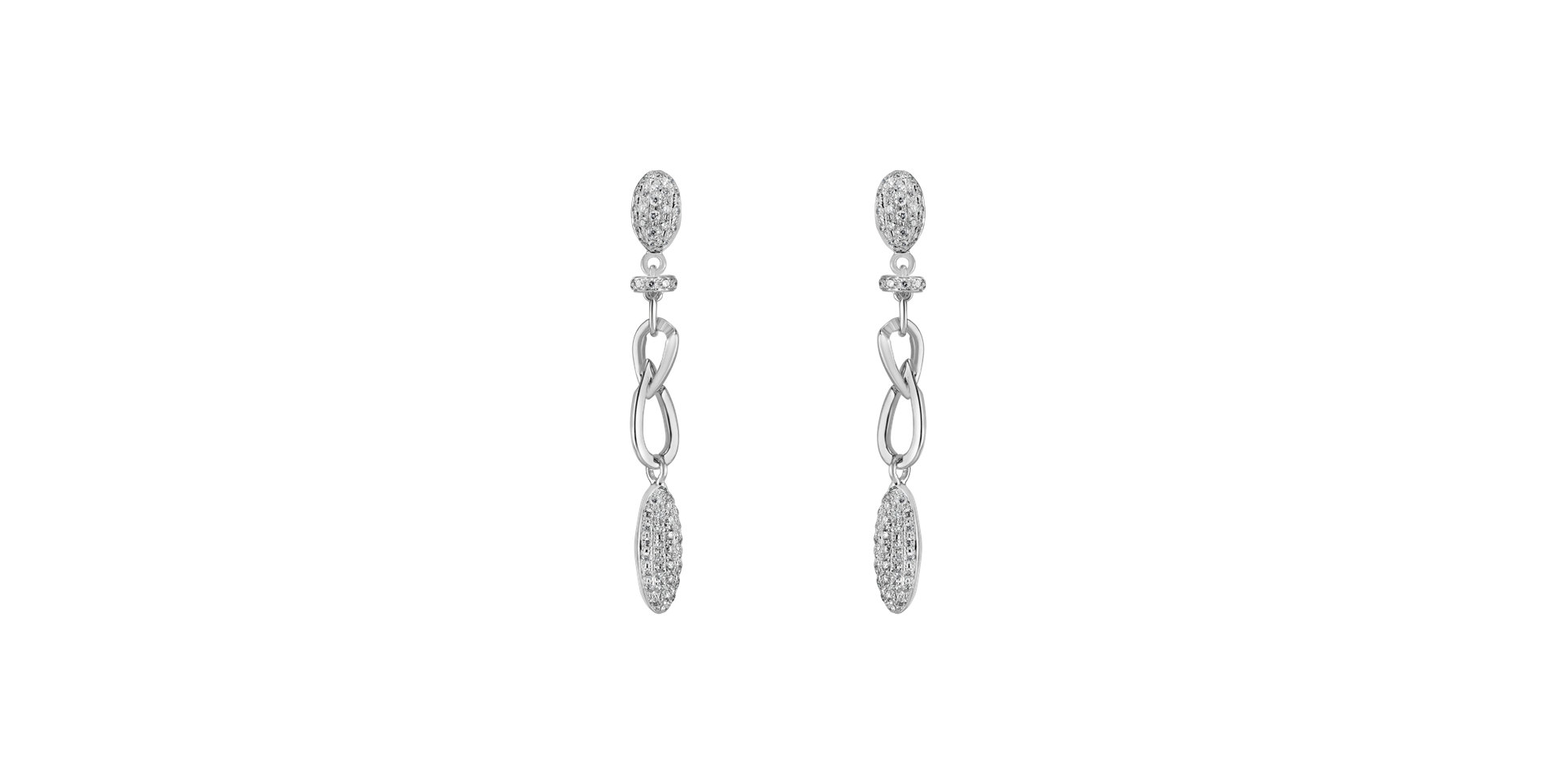 Diamond earrings Christal