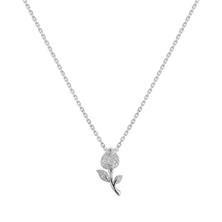 Diamond pendant Rose Exclusive