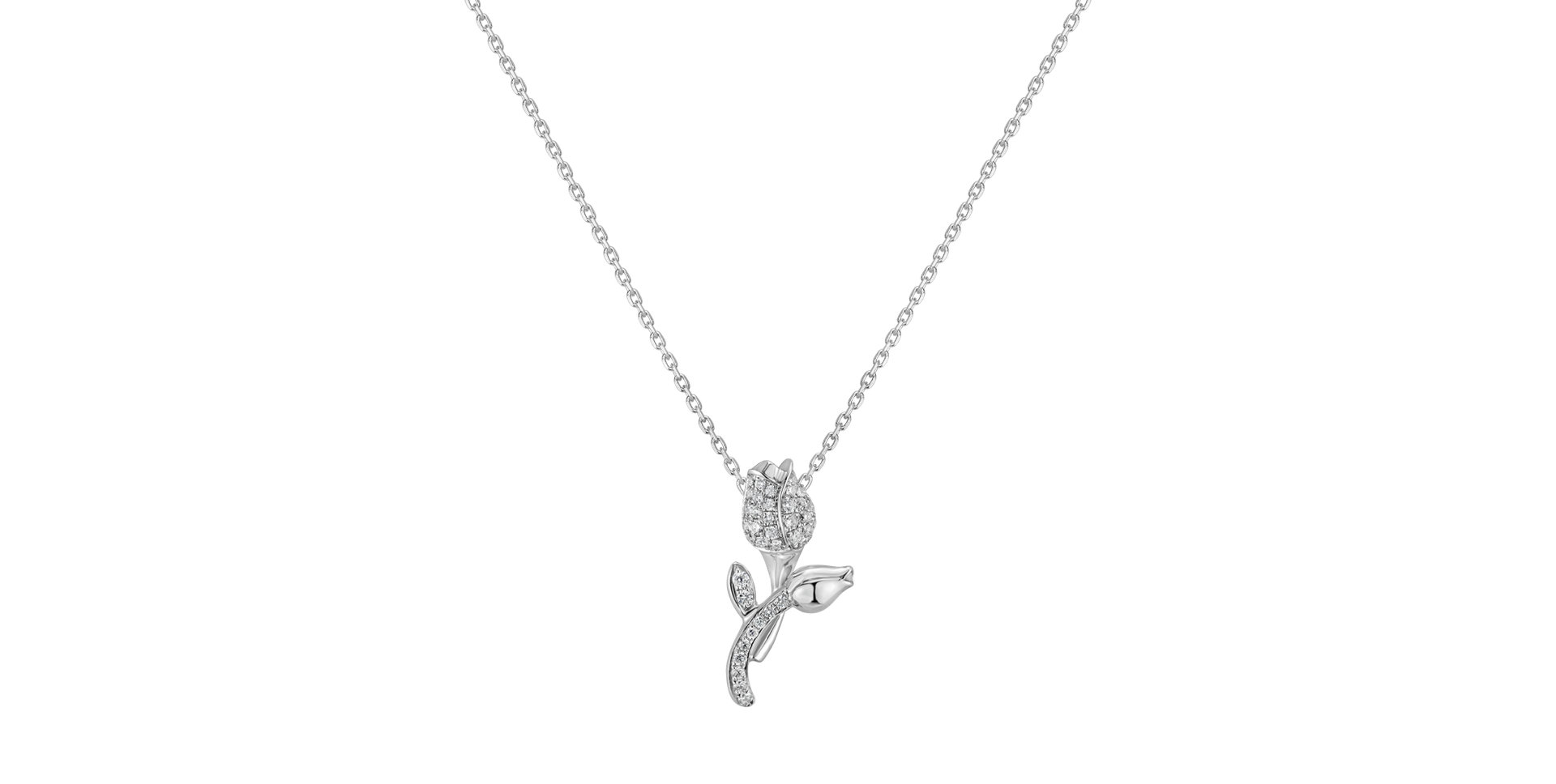 Diamond pendant Tulip Dream
