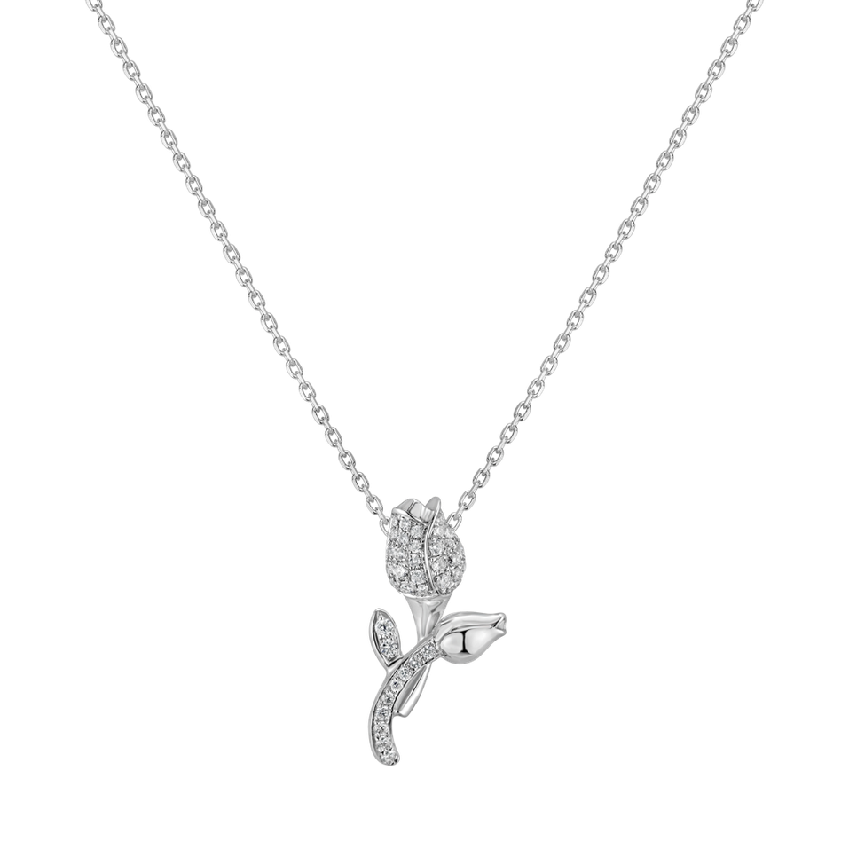 Diamond pendant Tulip Dream