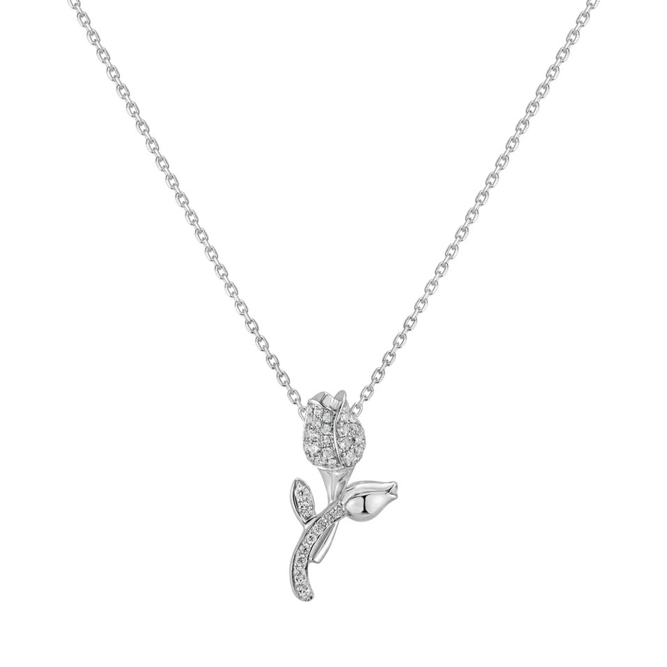 Diamond pendant Tulip Dream