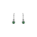Children's earrings with Emerald Little Gem2