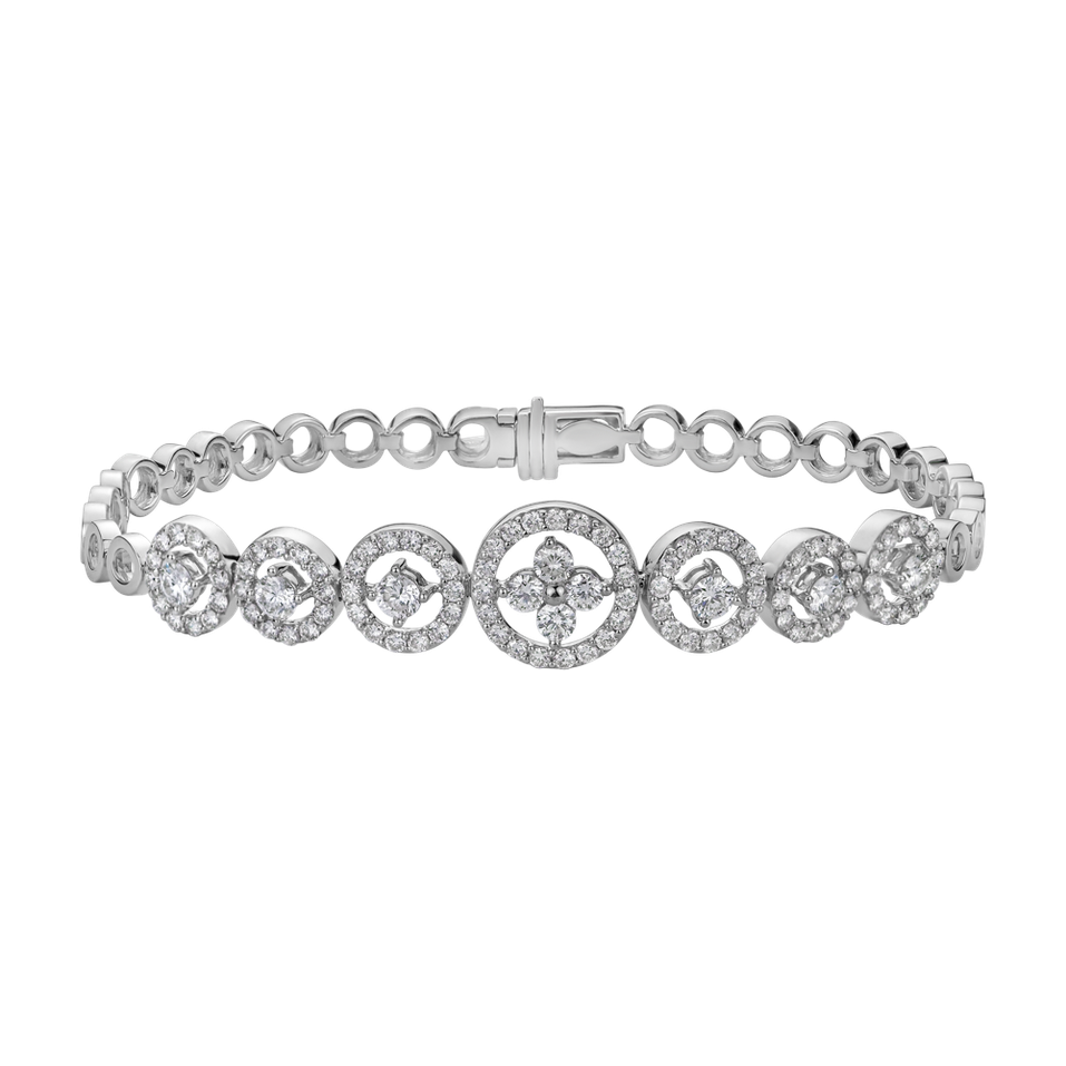 Bracelet with diamonds Georgeous