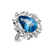 Diamond ring with Topaz Fatidique2