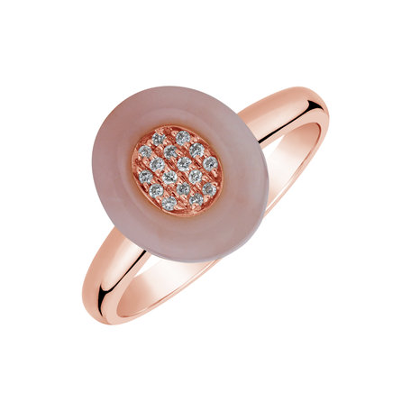 Diamond ring and Opal Viridescent