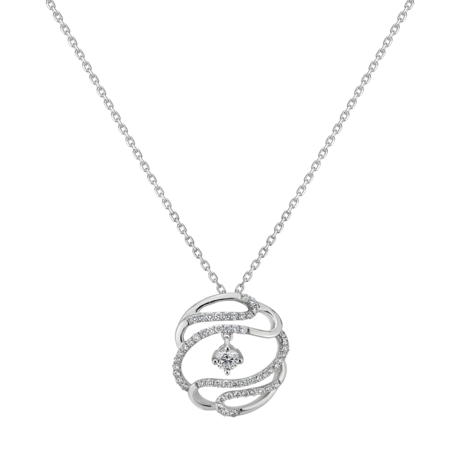 Diamond pendant Mysterious Elegance