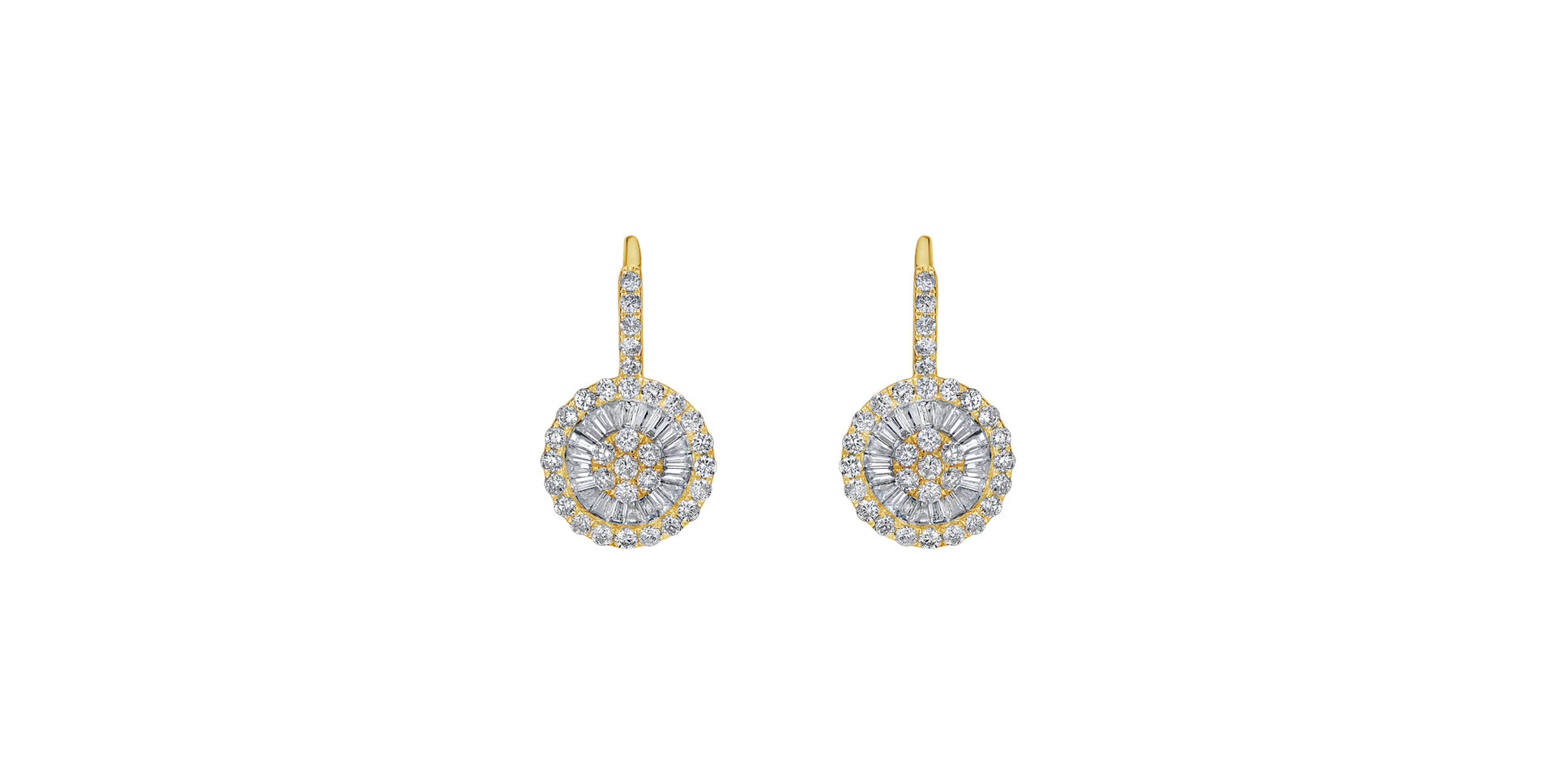 Diamond earrings Sunlight