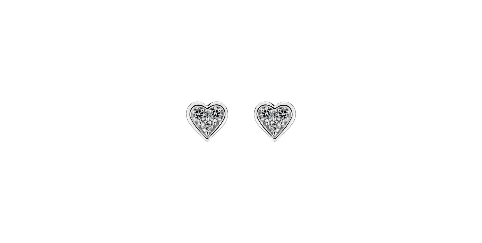 Diamond earrings Tenderness