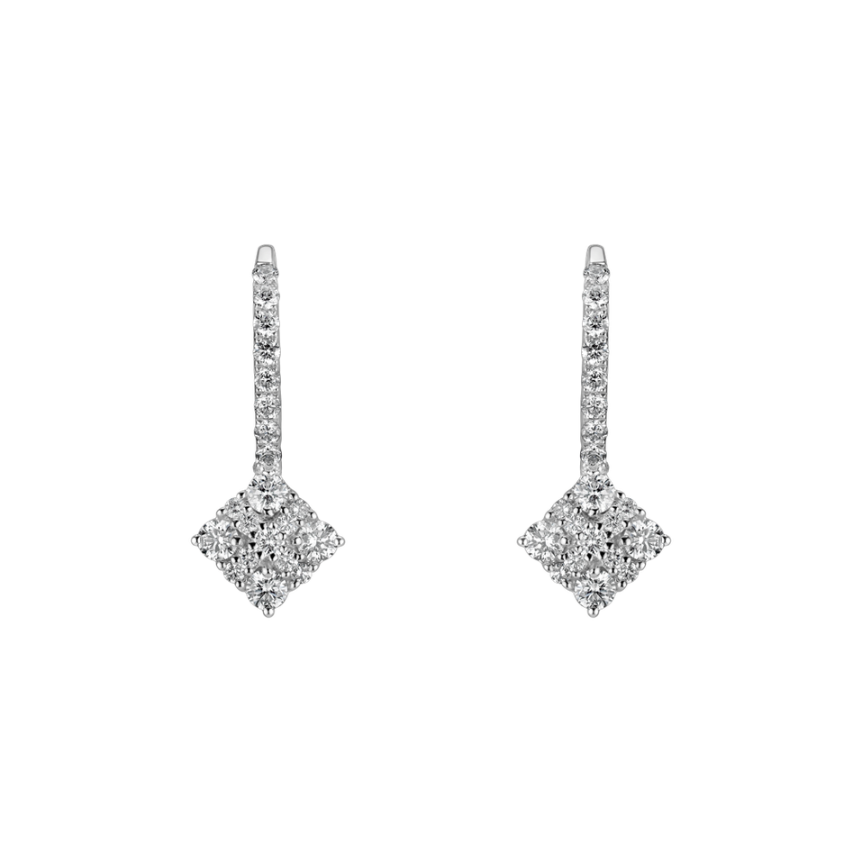 Diamond earrings Orra
