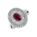 Diamond ring with Ruby Mondatta2
