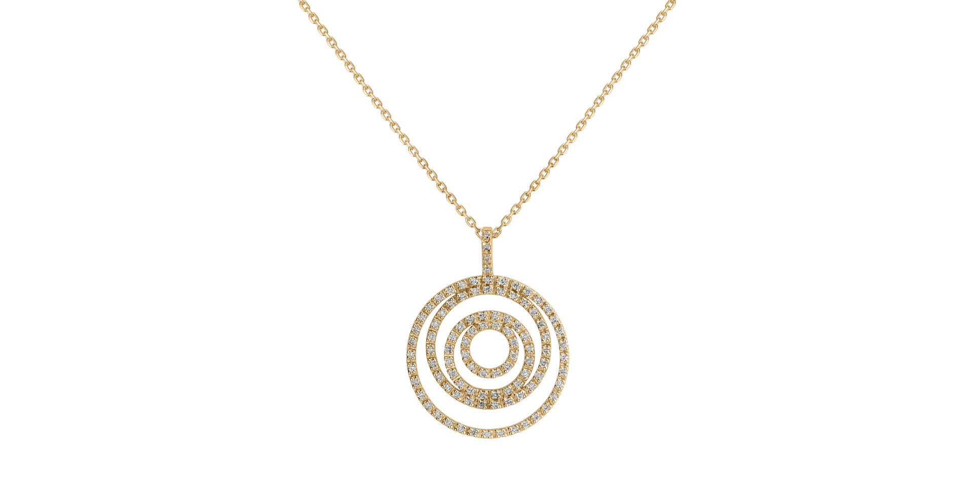 Diamond pendant with necklace Vital Presence