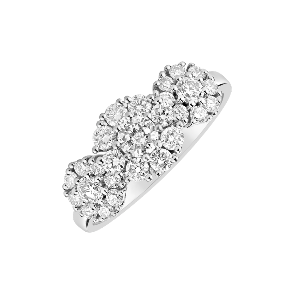 Diamond ring Crème Brûlée