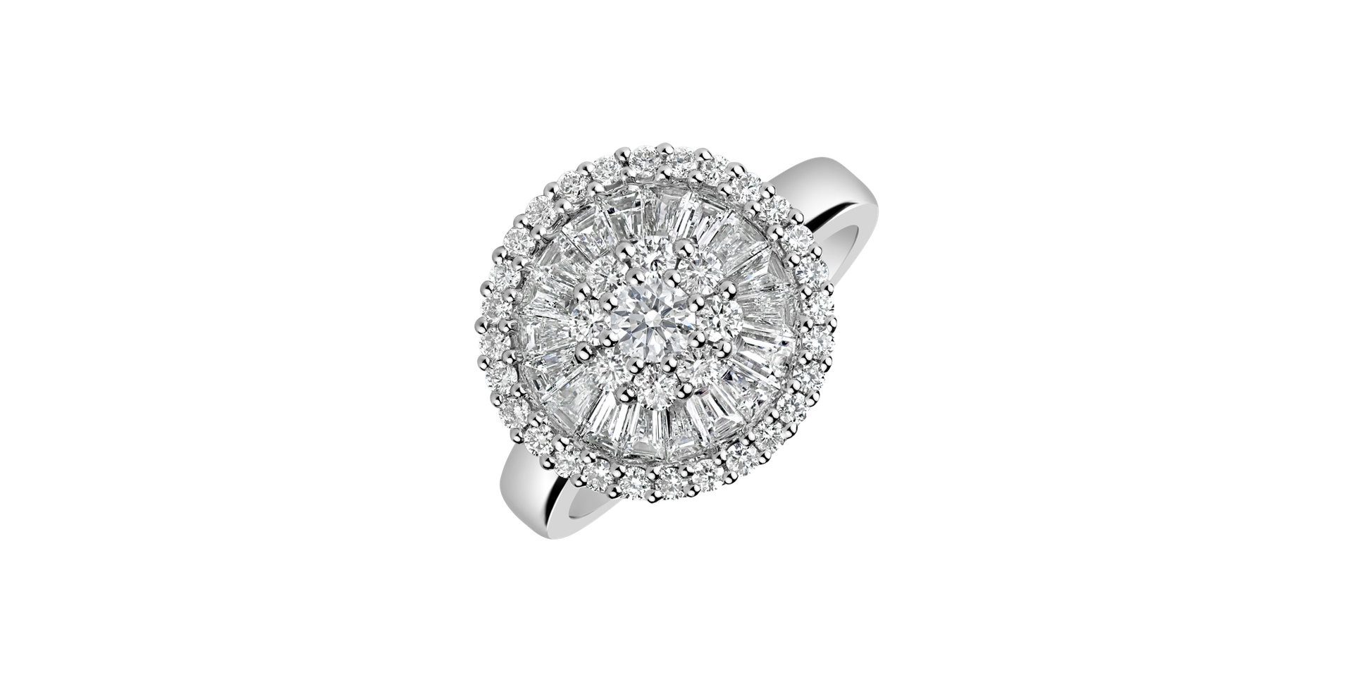 Diamond ring Glamorous Sunflower