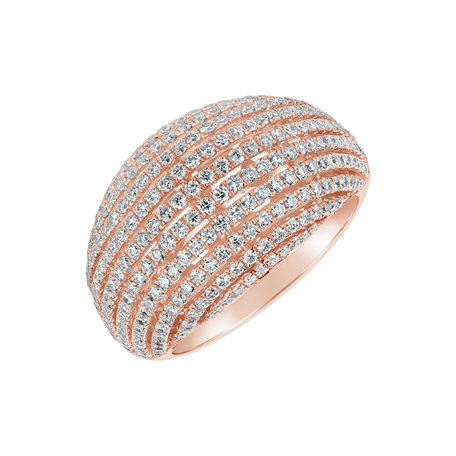 Diamond ring Lila