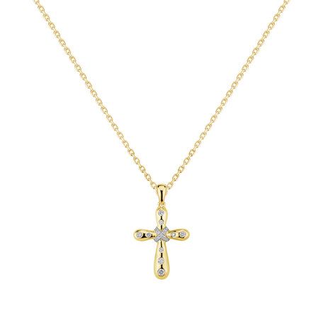 Diamond pendant Magic Cross