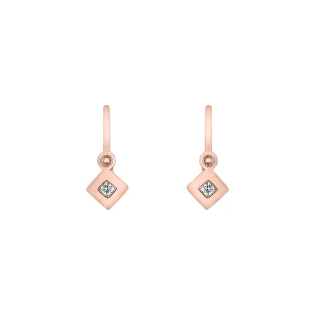 Children's diamond earrings Diamond Baby