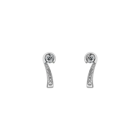 Diamond earrings Cosmic Cadence
