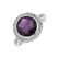 Diamond rings with Amethyst Defender2