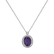 Diamond necklace with Amethyst Alban2
