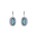 Diamond earrings with Topaz Melissa2
