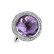 Diamond rings with Amethyst Astral Eminence2